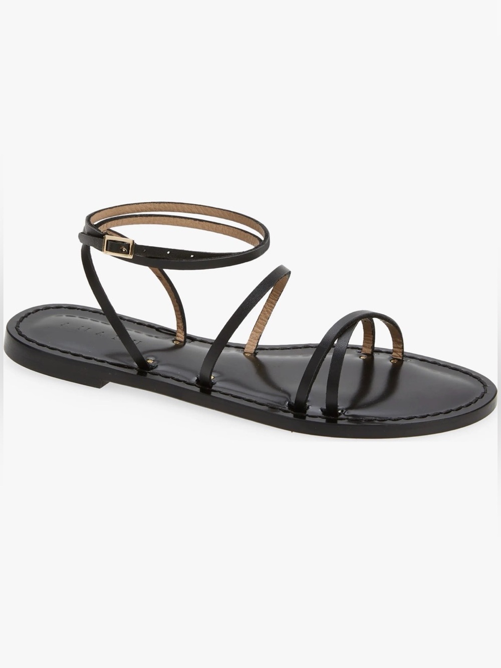 Amanu Style 12 Constantia Black Sandals